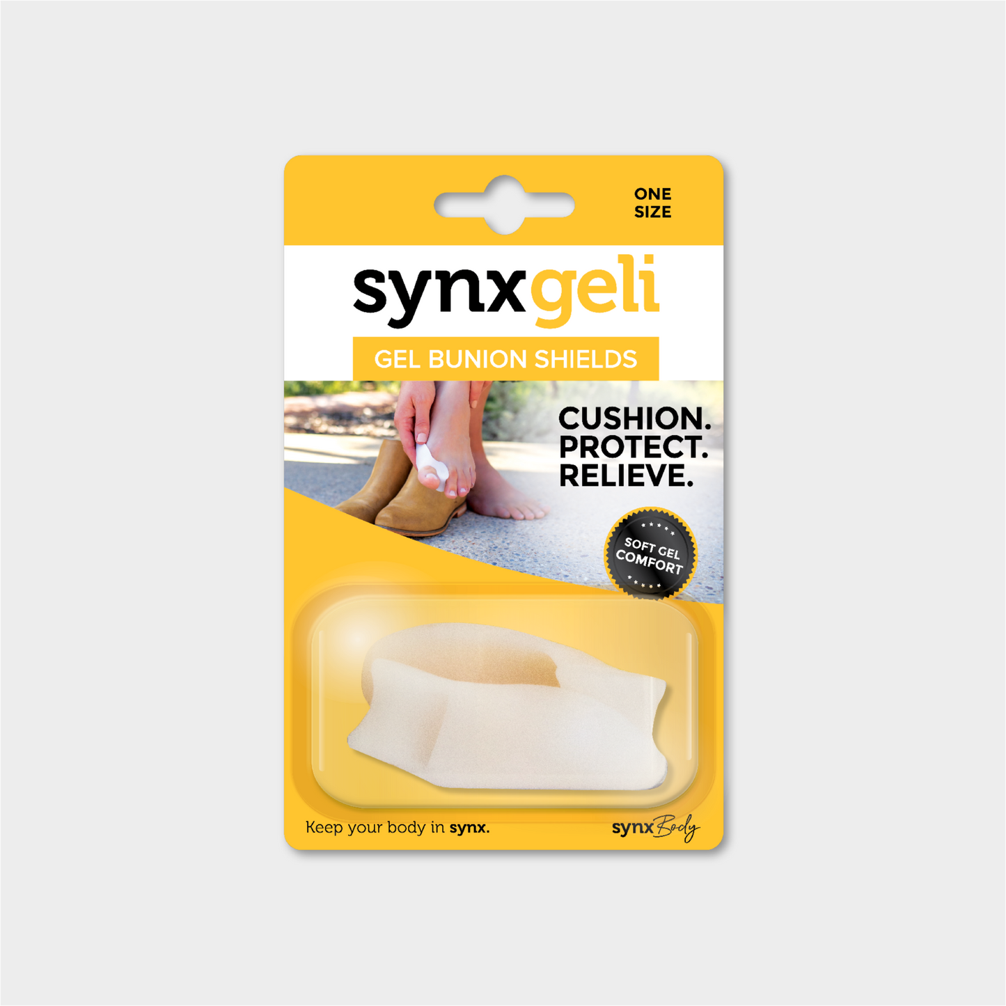SYNXGELI BUNION SHIELDS