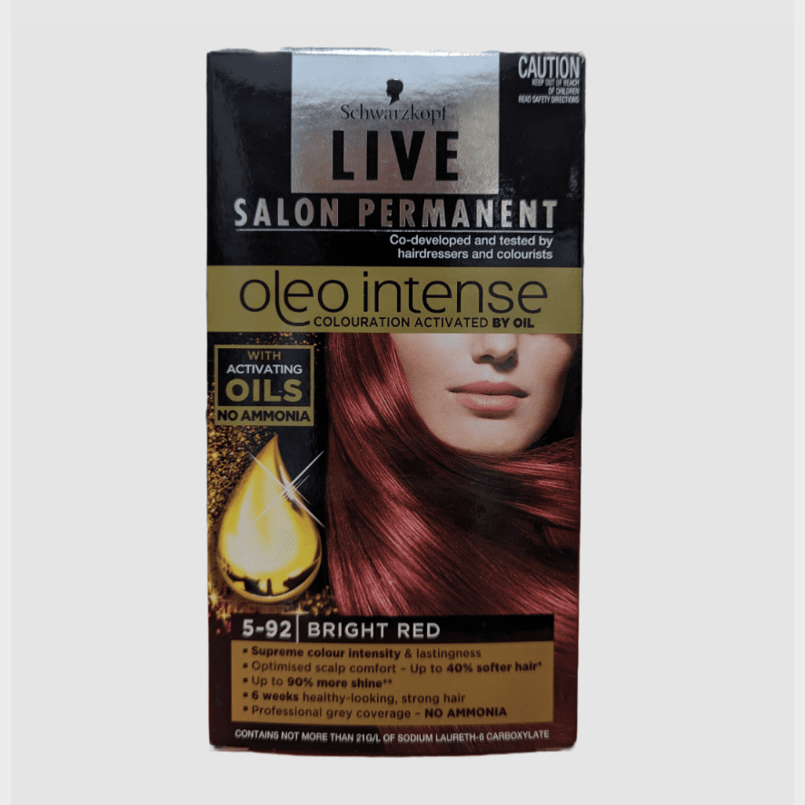 Schwarzkopf Live Salon Permanent 5-92 Bright Red