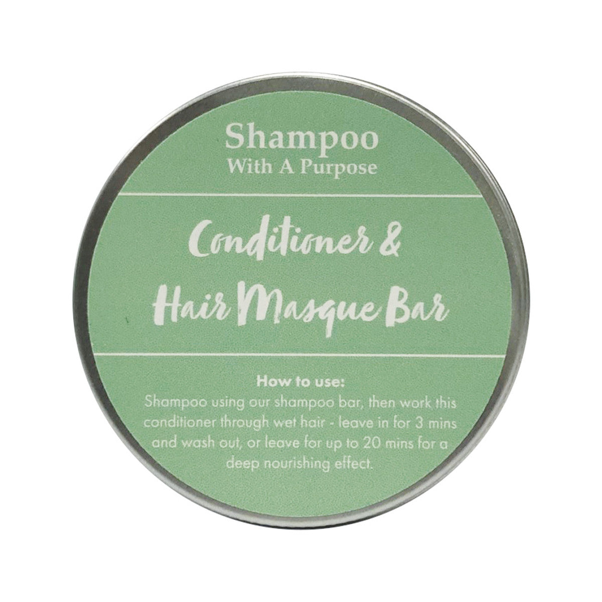 Shampoo With A Purpose "A Little Extra" Bar Conditioner & Hair Masque 90g