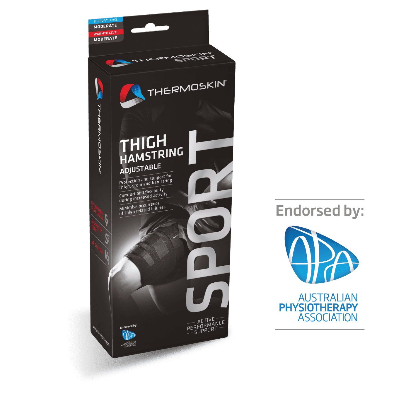 Thermoskin Sport Thigh Hamstring Adjustable