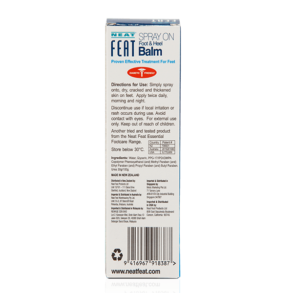 Neat Feat Cool Foot Spray 125ml