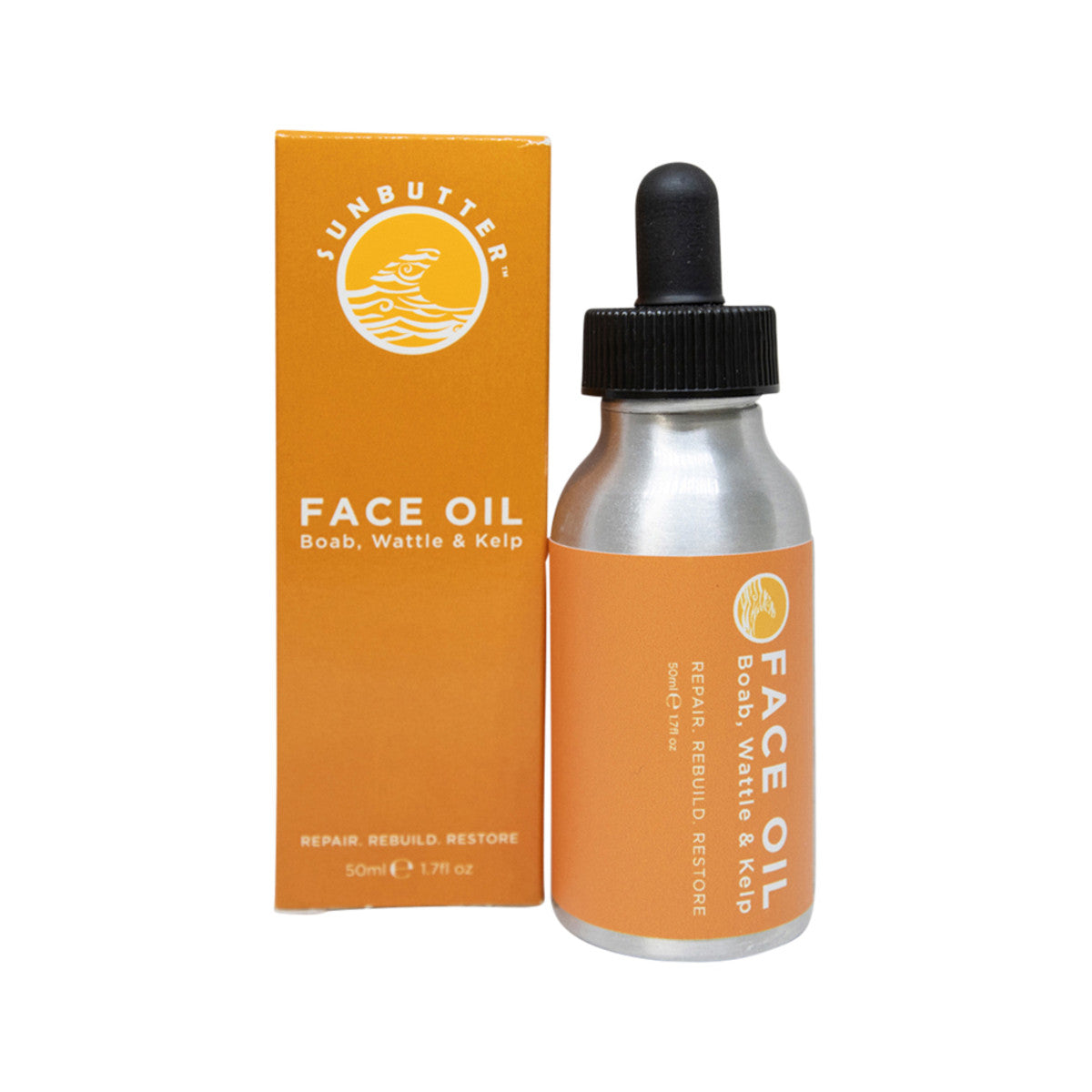 SunButter Skincare Nourishing Face Oil (Boab, Wattle & Kelp) 50ml