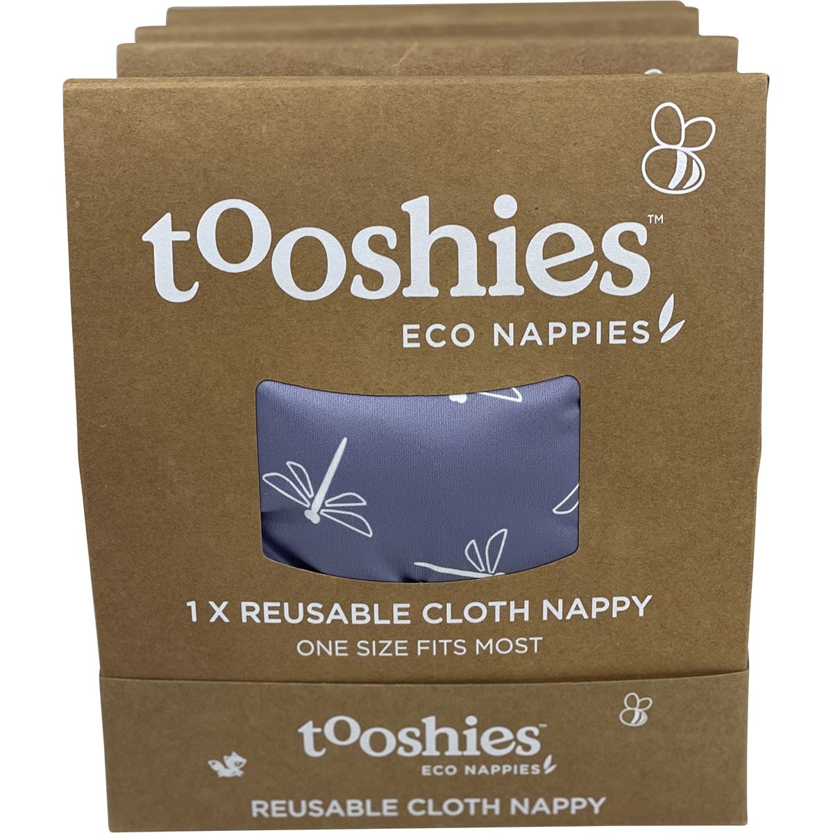 Tooshies Reusable Nappy One Size Fits Most 4-17kg