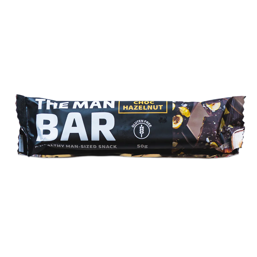 THE MAN BAR CHOC HAZELNUT 50G 10PK