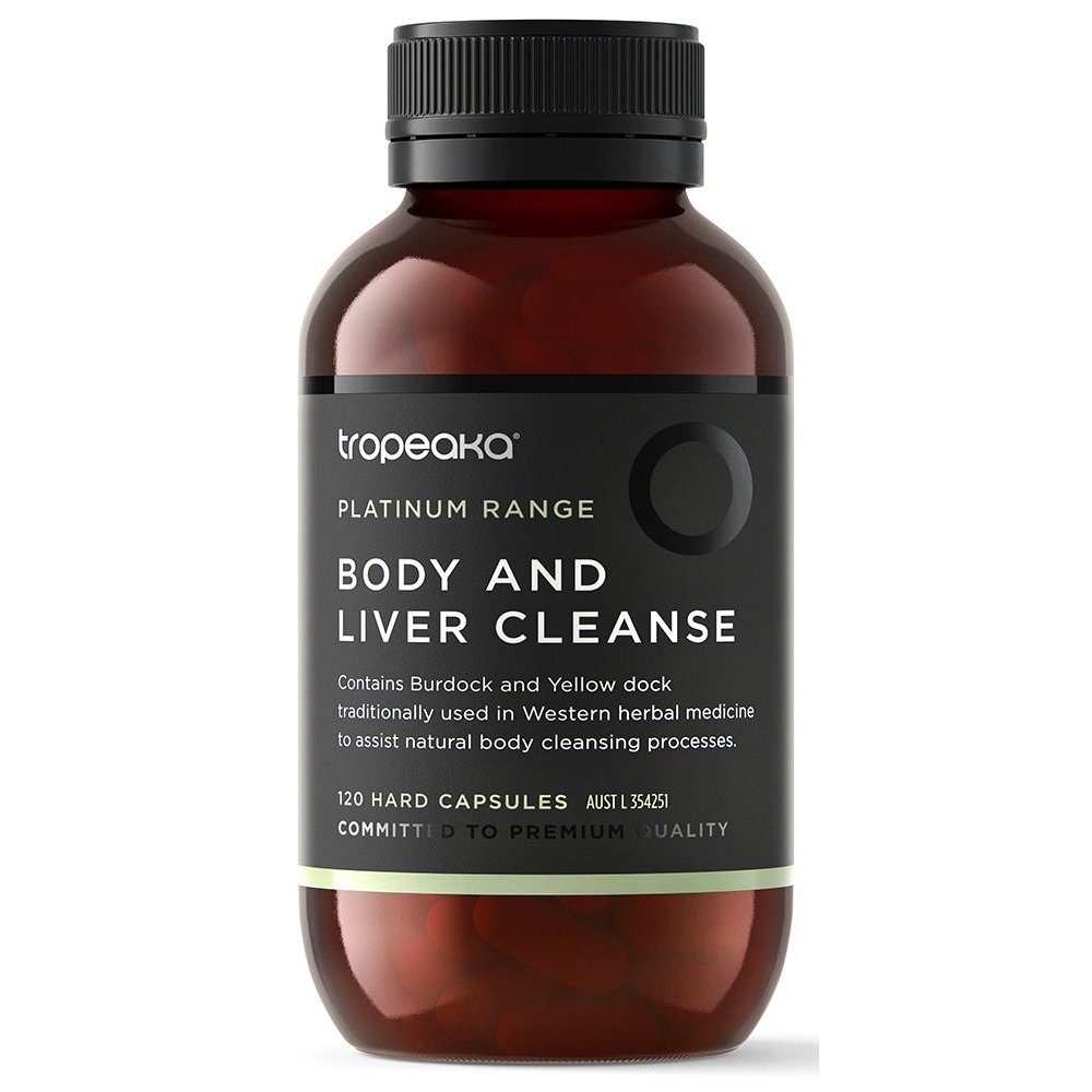 Tropeaka Body and Liver Cleanse 120c
