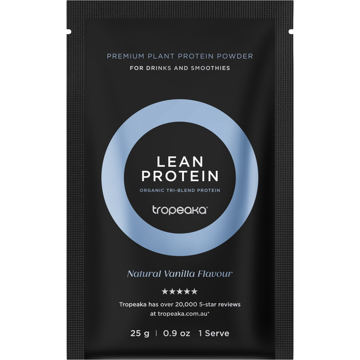 Tropeaka Lean Protein Vanilla Sachets 25g(Pack of 12)