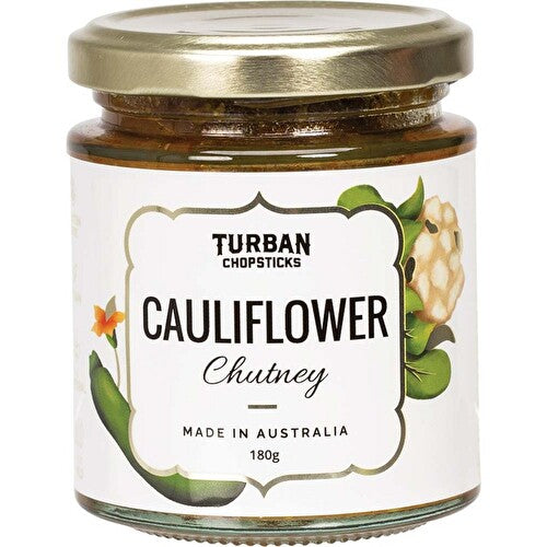 TURBAN CHOPSTICKS Chutney Cauliflower 180g
