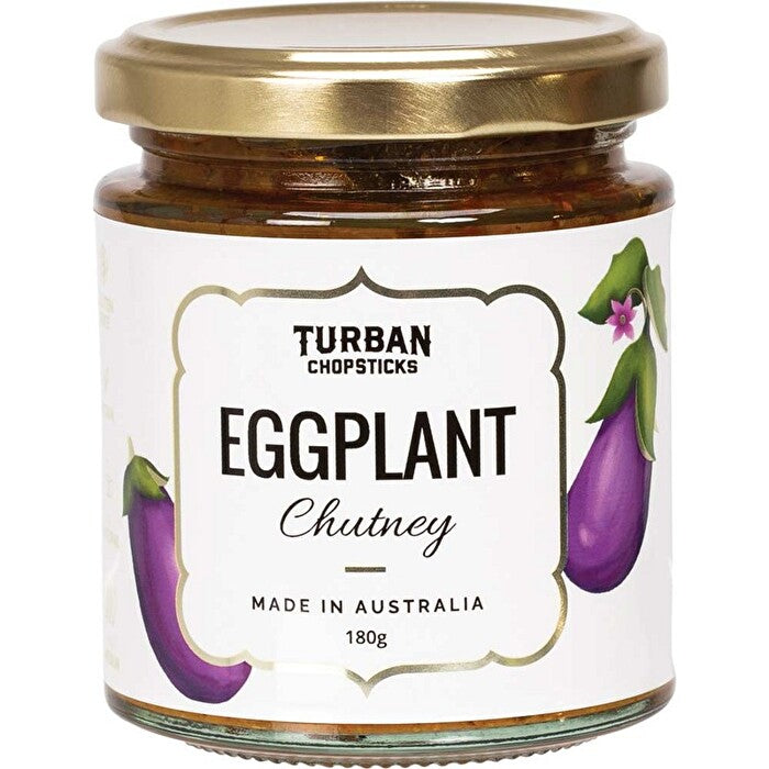 TURBAN CHOPSTICKS Chutney Eggplant 180g