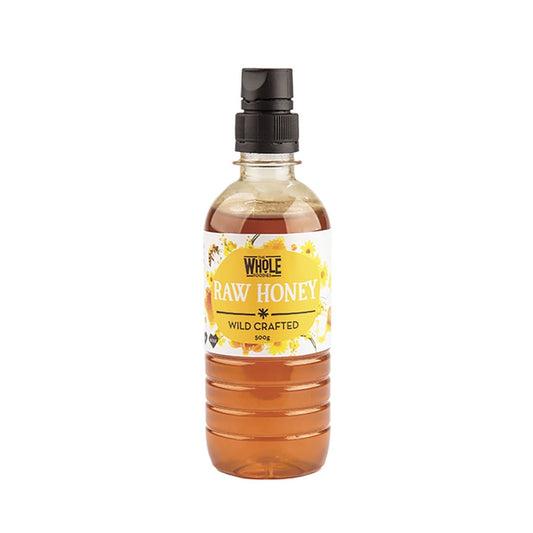 THE WHOLE FOODIES Honey (Wild Crafted) Squeeze 500g