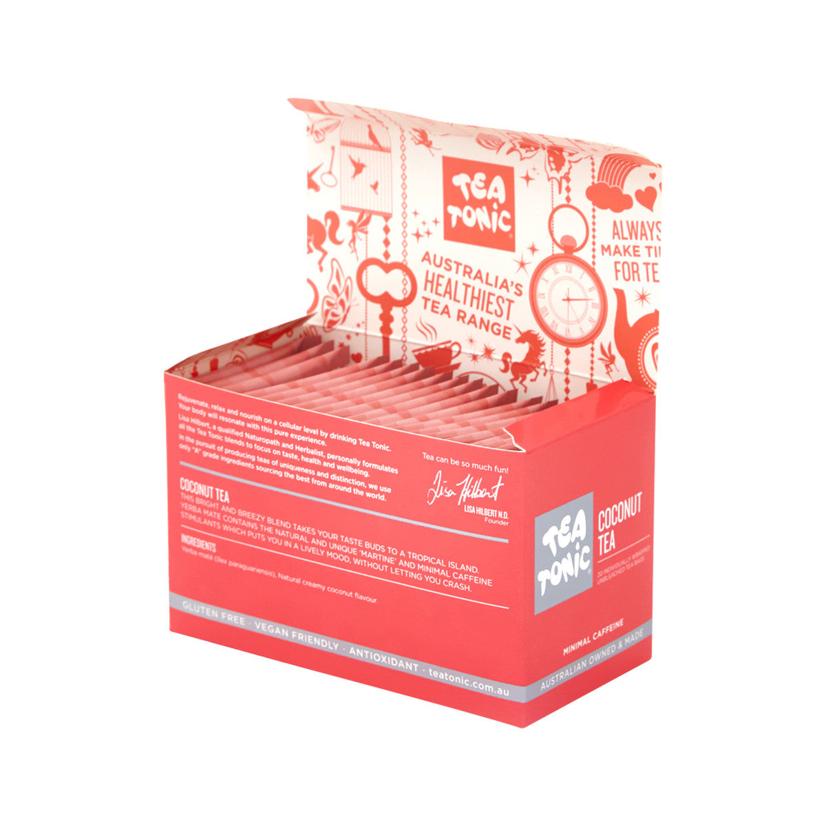 Tea Tonic Coconut Tea x 20 Tea Bags