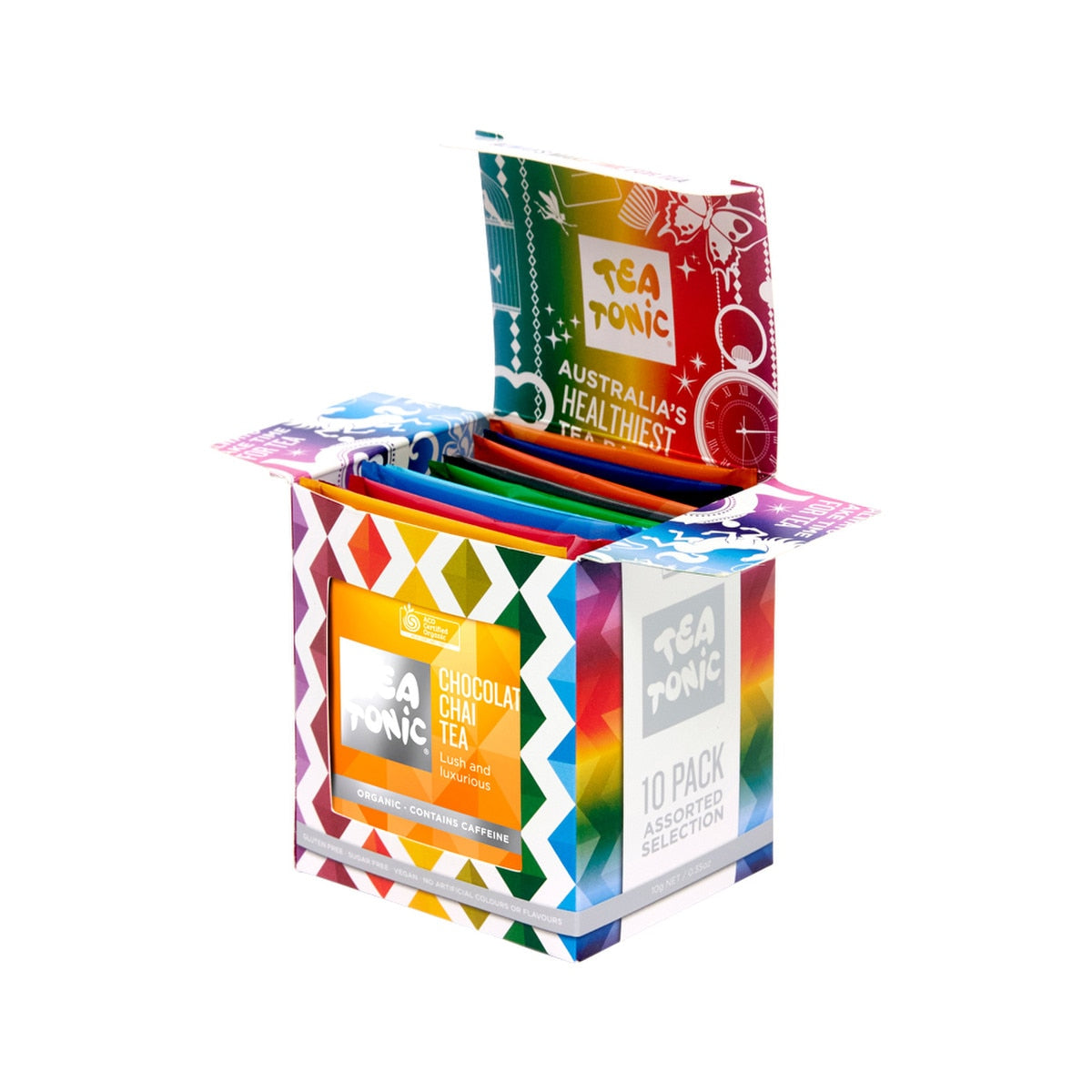Tea Tonic Favourites (Colourful) x 10 Tea Bags