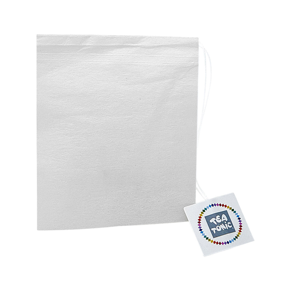 Tea Tonic Filter Paper Teabags for Loose Leaf Tea x 100 Pack