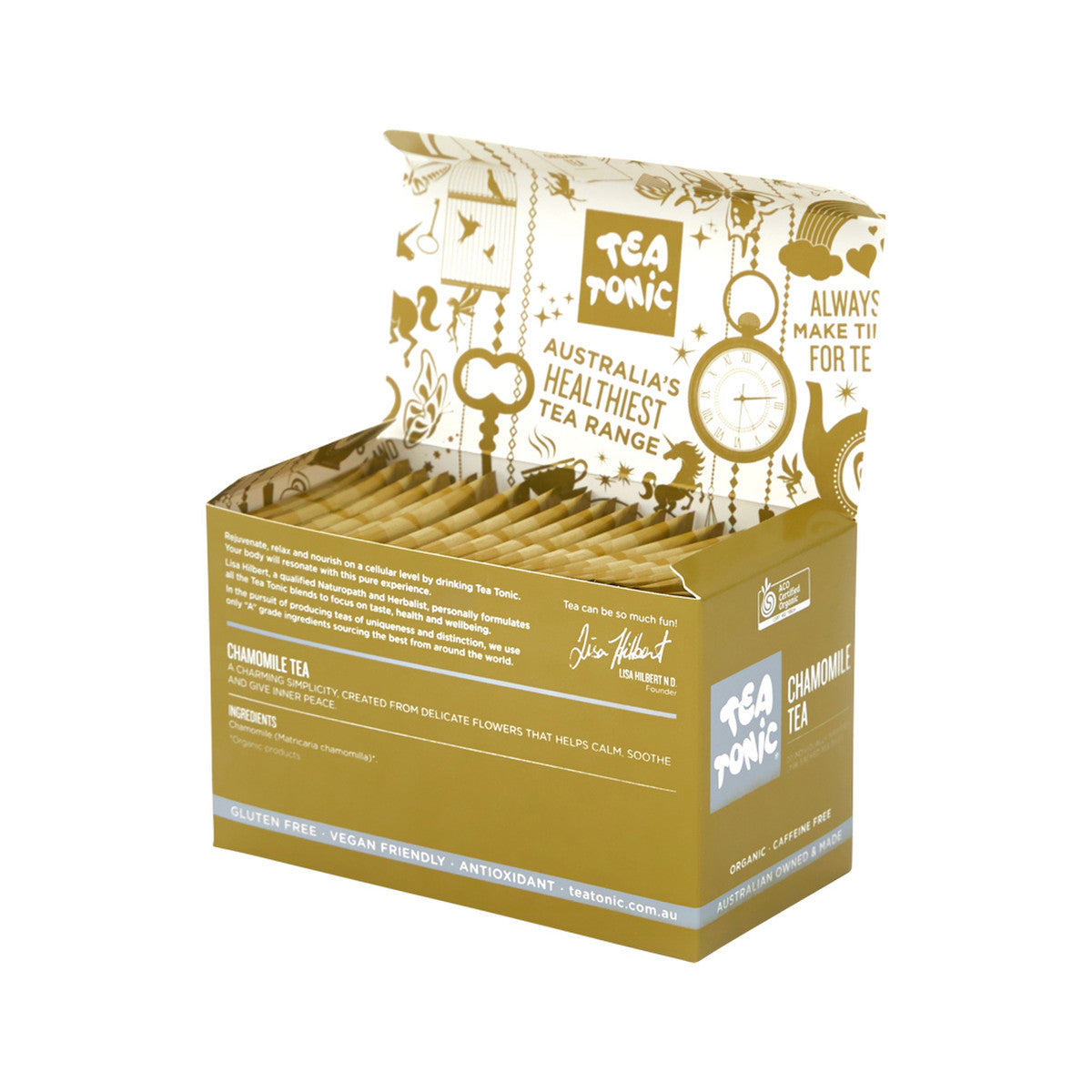 Tea Tonic Organic Chamomile Tea x 20 Tea Bags