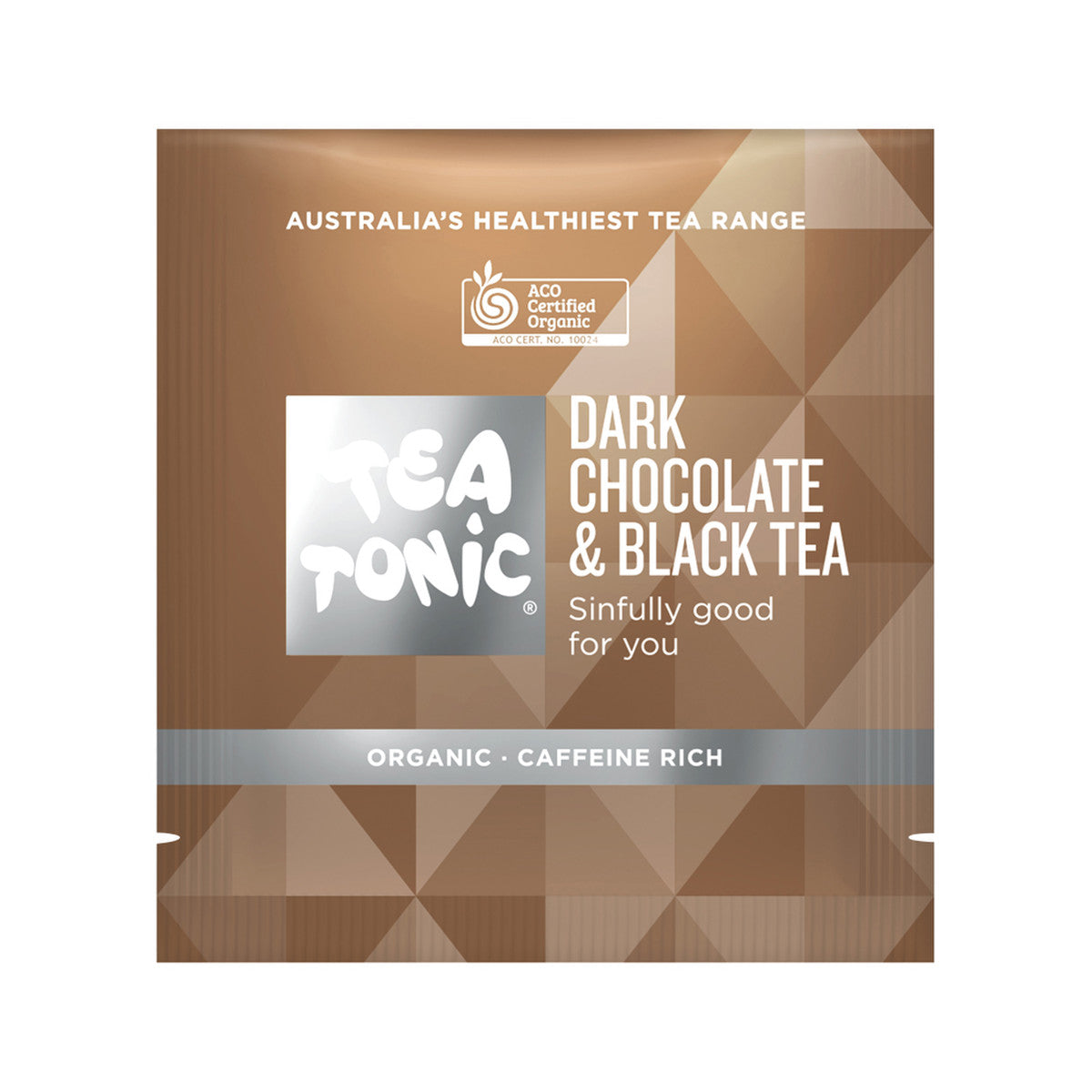 Tea Tonic Organic Dark Chocolate & Black Tea x 20 Tea Bags