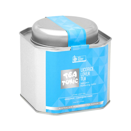 Tea Tonic Organic Licorice Lover Tea Caddy Tin 200g