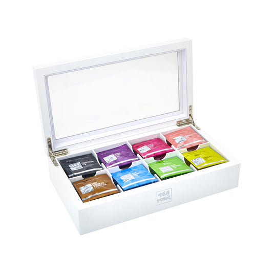 Tea Tonic Wooden Tea Chest Luxury x 56 Tea Bags