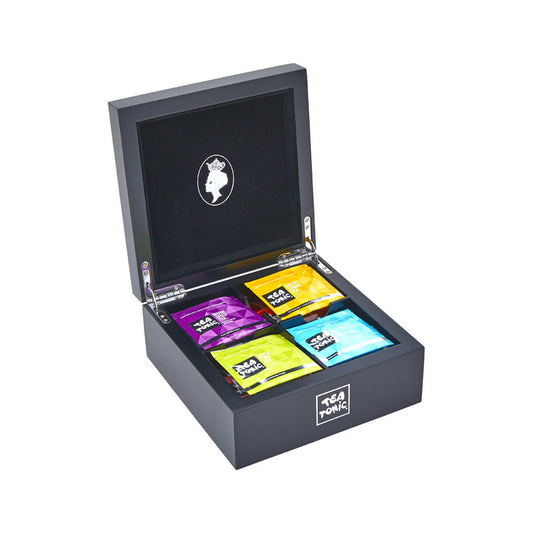 Tea Tonic Wooden Tea Chest Mini x 32 Tea Bags
