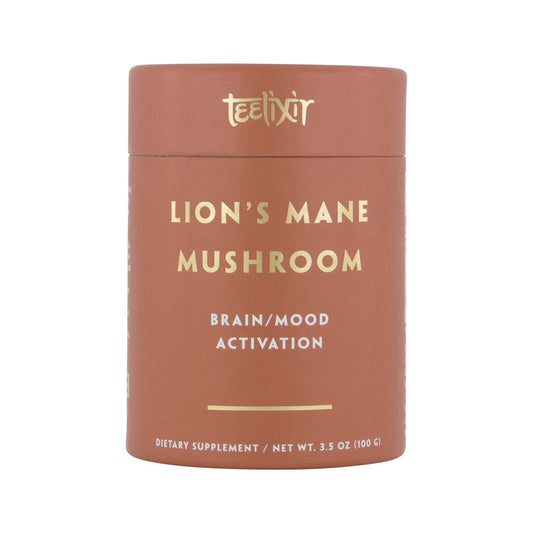Teelixir Organic Lion's Mane Mushroom (Brain/Mood Activation) 100g
