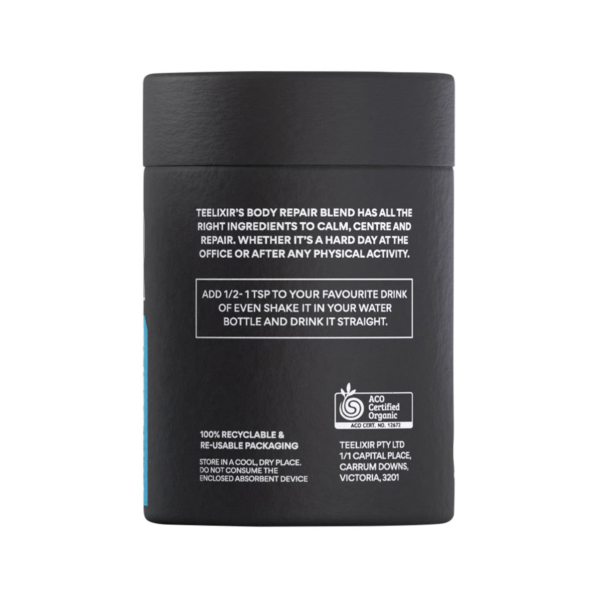 Teelixir Organic TLXR Body Repair Blend (Resveratrol Ashwagandha Reishi) 100g