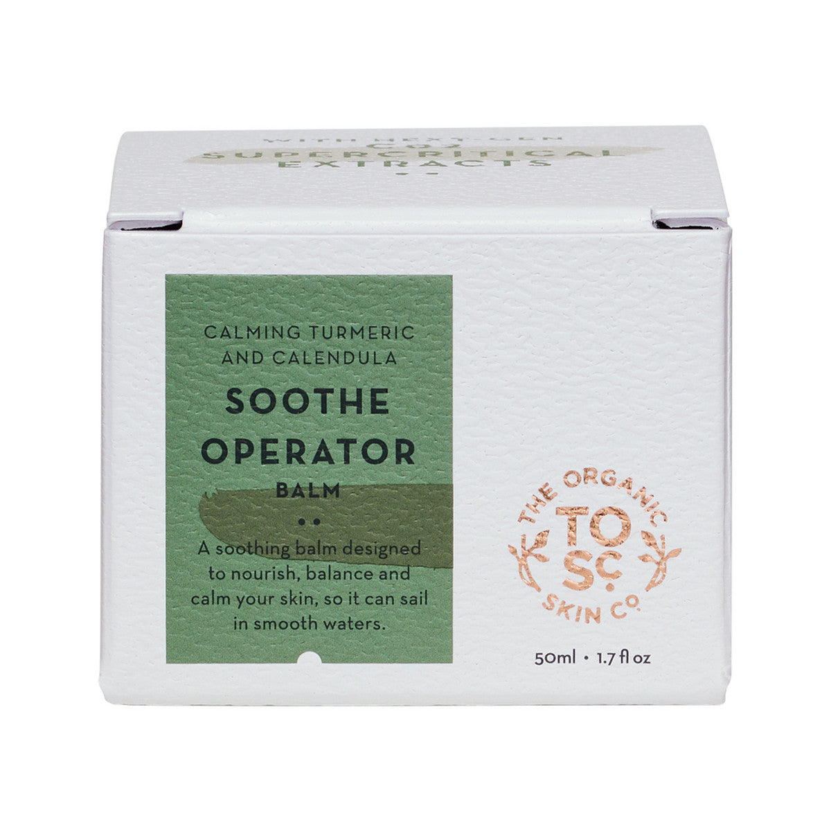 The Organic Skin Co Organic Soothe Operator Balm Calming Turmeric and Calendula 50ml