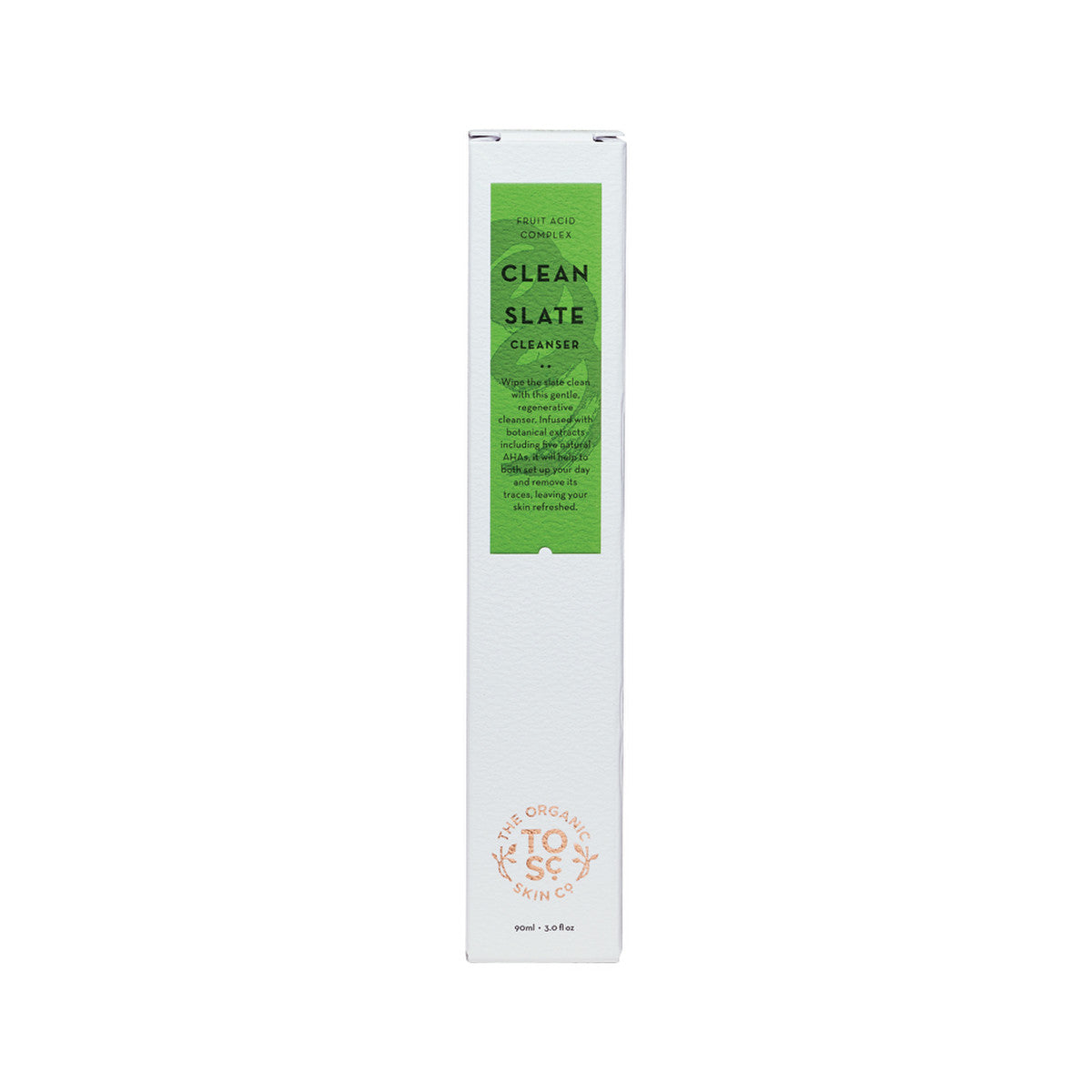 The Organic Skin Co Organic Clean Slate Cleanser Fruit Acid Complex 90ml