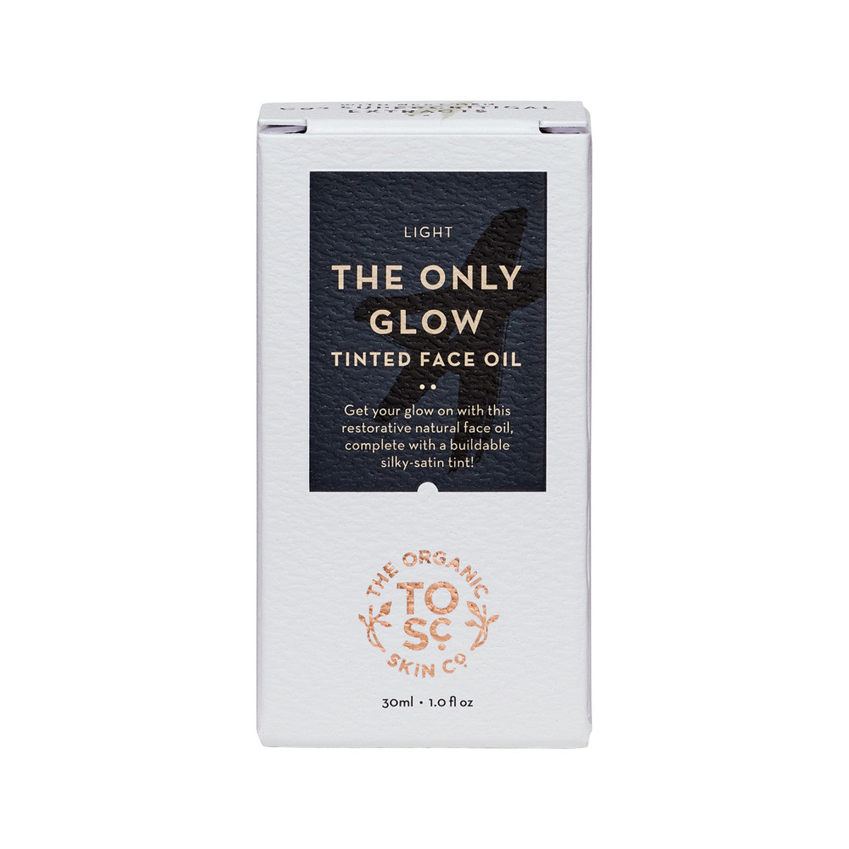 The Organic Skin Co Organic The Only Glow Tinted Face Oil Light 30ml