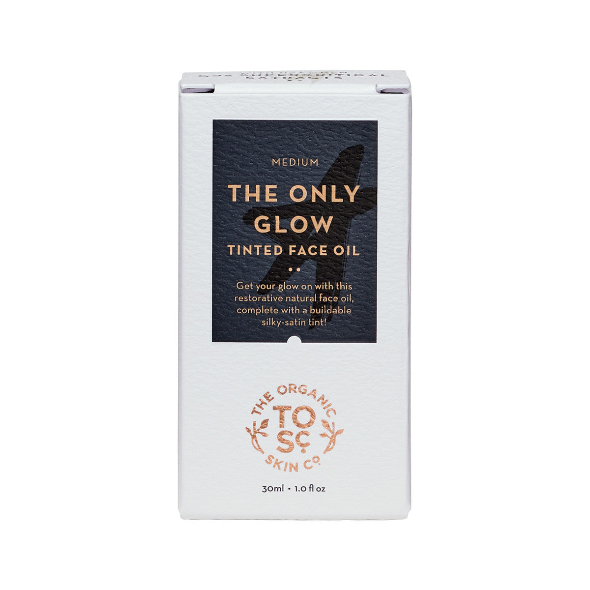 The Organic Skin Co Organic The Only Glow Tinted Face Oil Medium 30ml