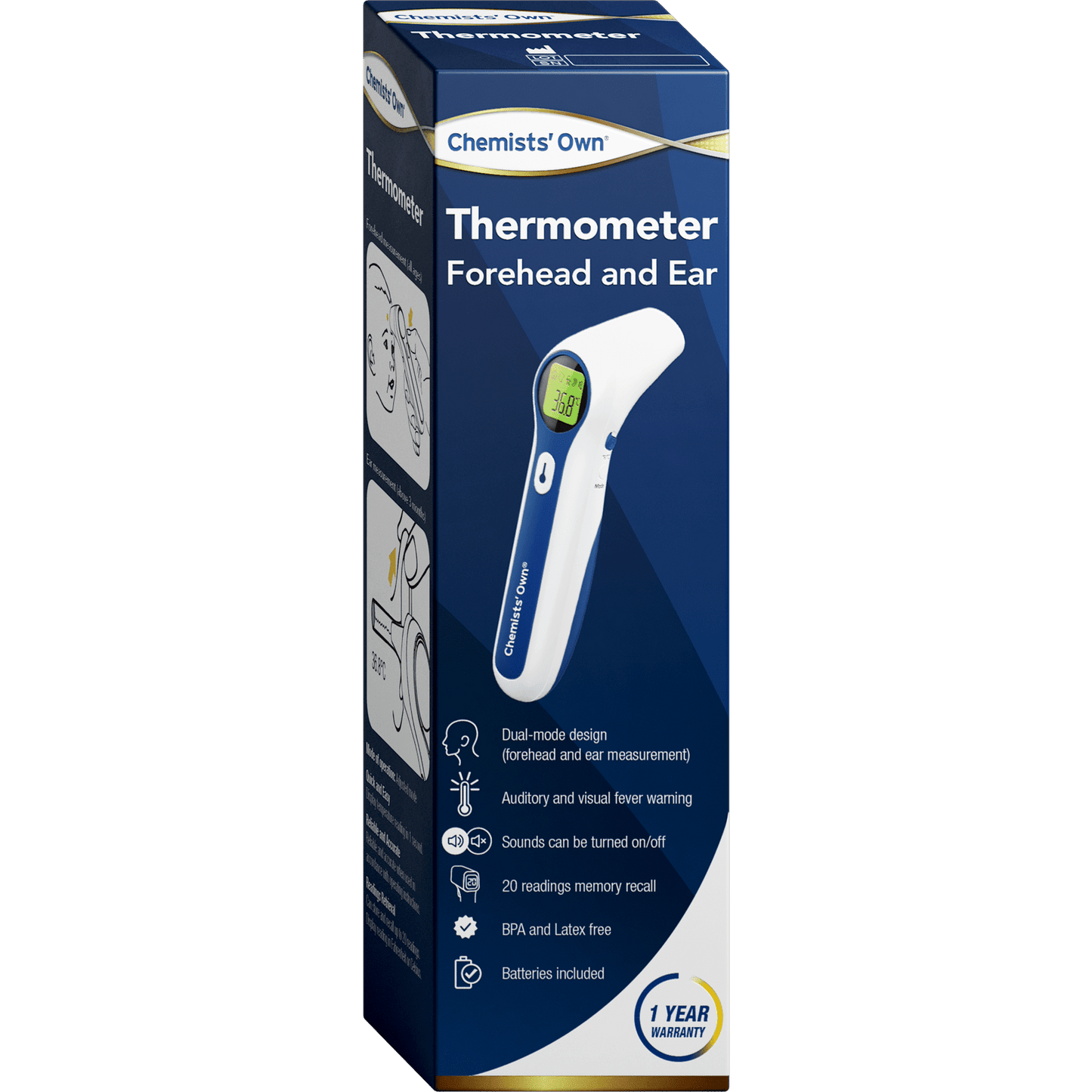 Chemists’ Own Thermometer Forehead and Ear