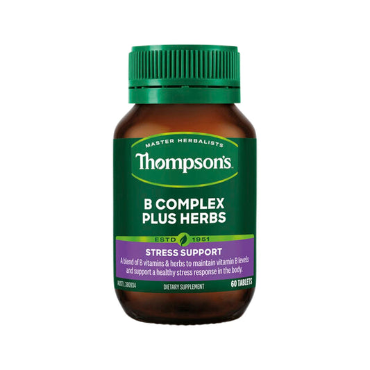 Thompson's B Complex Plus Herbs 60 Tablets