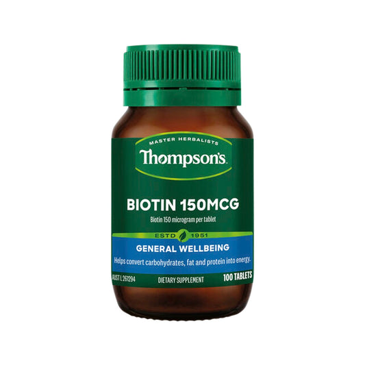 Thompson’s Biotin 150mcg 100 Tablets