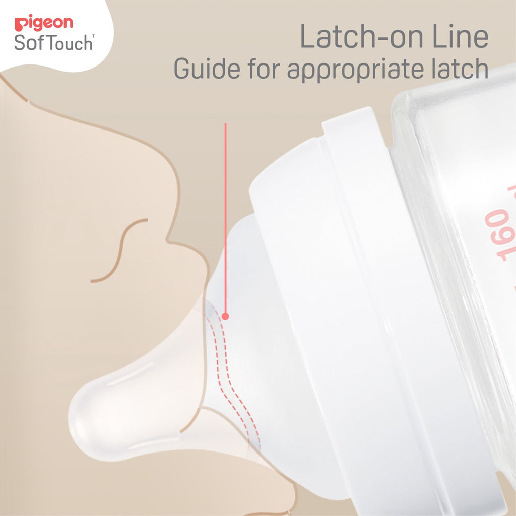 Pigeon SofTouch 3 Peristaltic Plus Teat SS 1 Pack