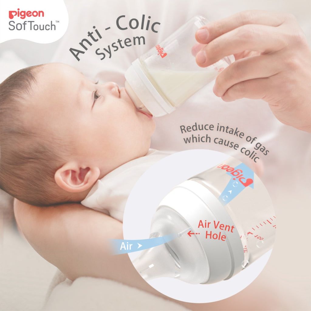 Pigeon SofTouch PP  Baby Bottle 330mL suits 6+ month