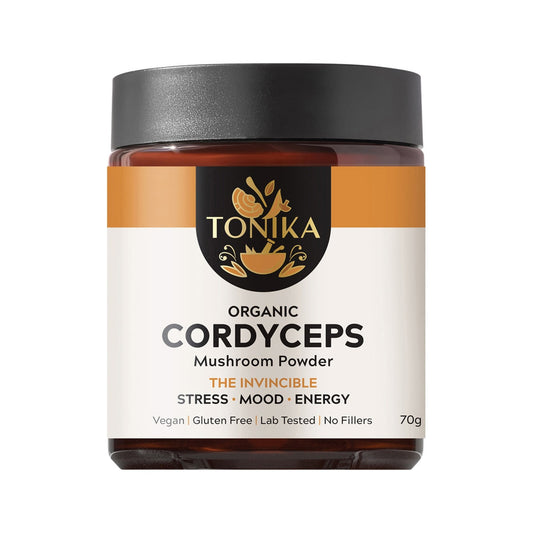 Tonika 100% Organic Mushroom Powder Cordyceps 90g