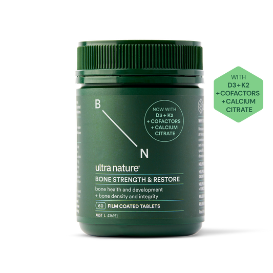 Ultra Nature Bone Strength &Restore 60 Tabs