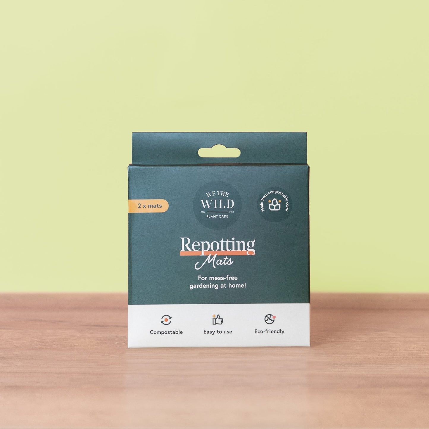 We The Wild Plant Care Organic Repotting Mat x 2 Pack