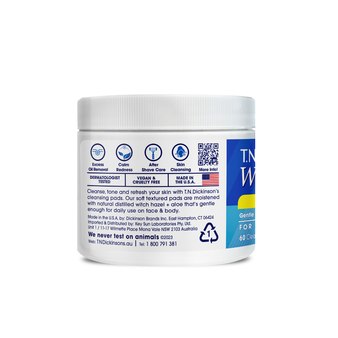Witch Hazel Face Wipes 60