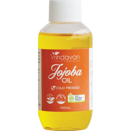 VRINDAVAN Jojoba Oil Cold Pressed 100ml
