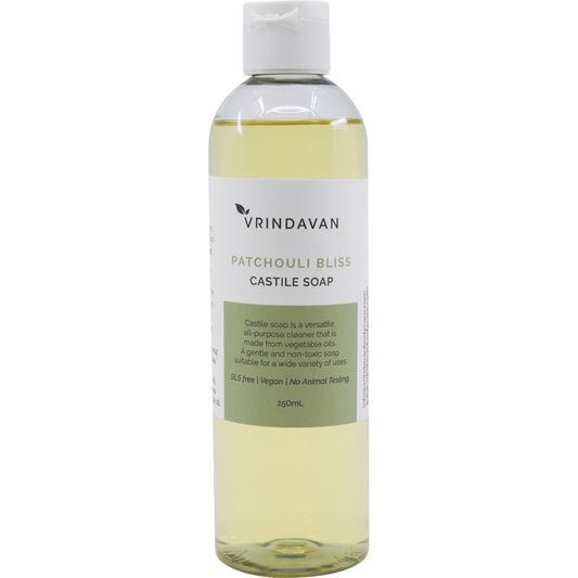 Vrindavan Castile Soap Patchouli Bliss 250ml