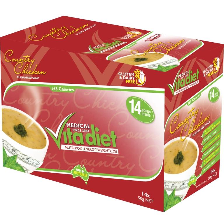 Vita Diet  Country Chicken Soup 14 Pack
