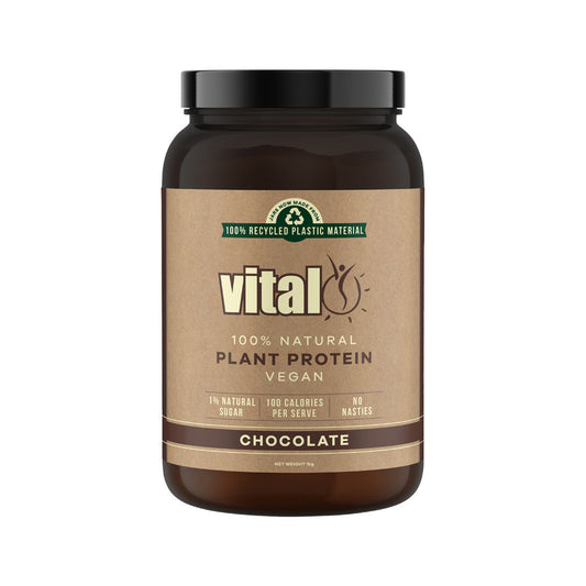 Martin & Pleasance Vital Protein 100% Natural Plant Based (Pea Protein Isolate) Chocolate 1kg