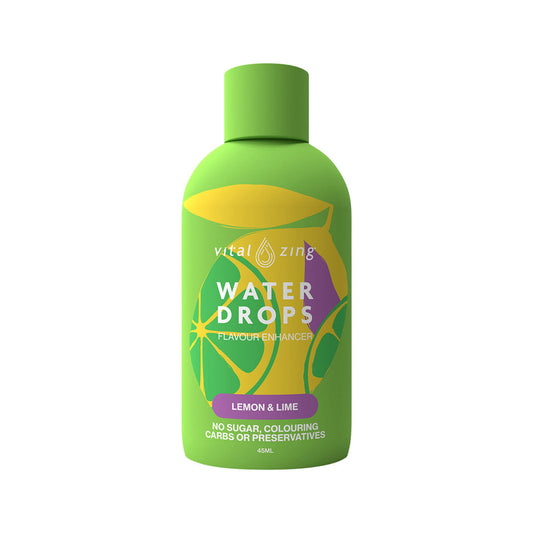 Vital Zing Water Drops (Flavour Enhancer with Stevia) Lemon Lime 45ml