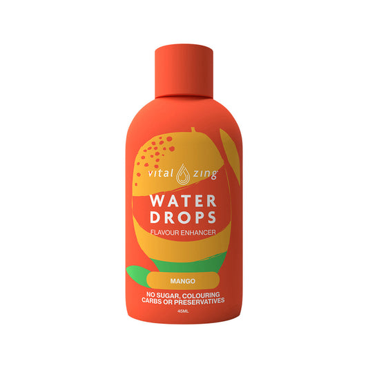 Vital Zing Water Drops (Flavour Enhancer with Stevia) Mango 45ml