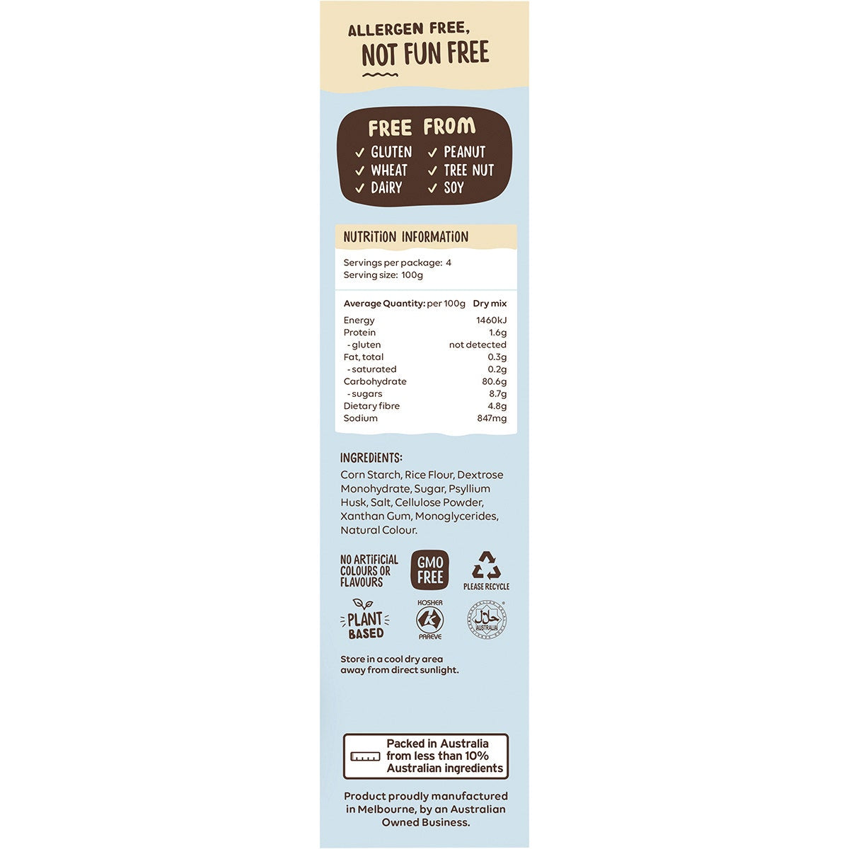 Well & Good Pastry Flour Blend 400g