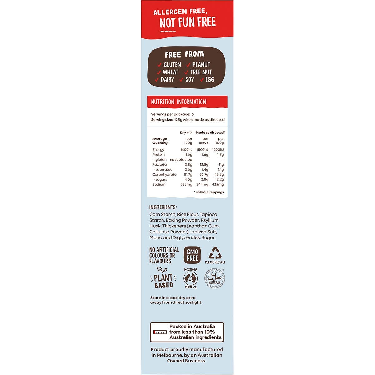 Well & Good Pizza Flour Mix 420g