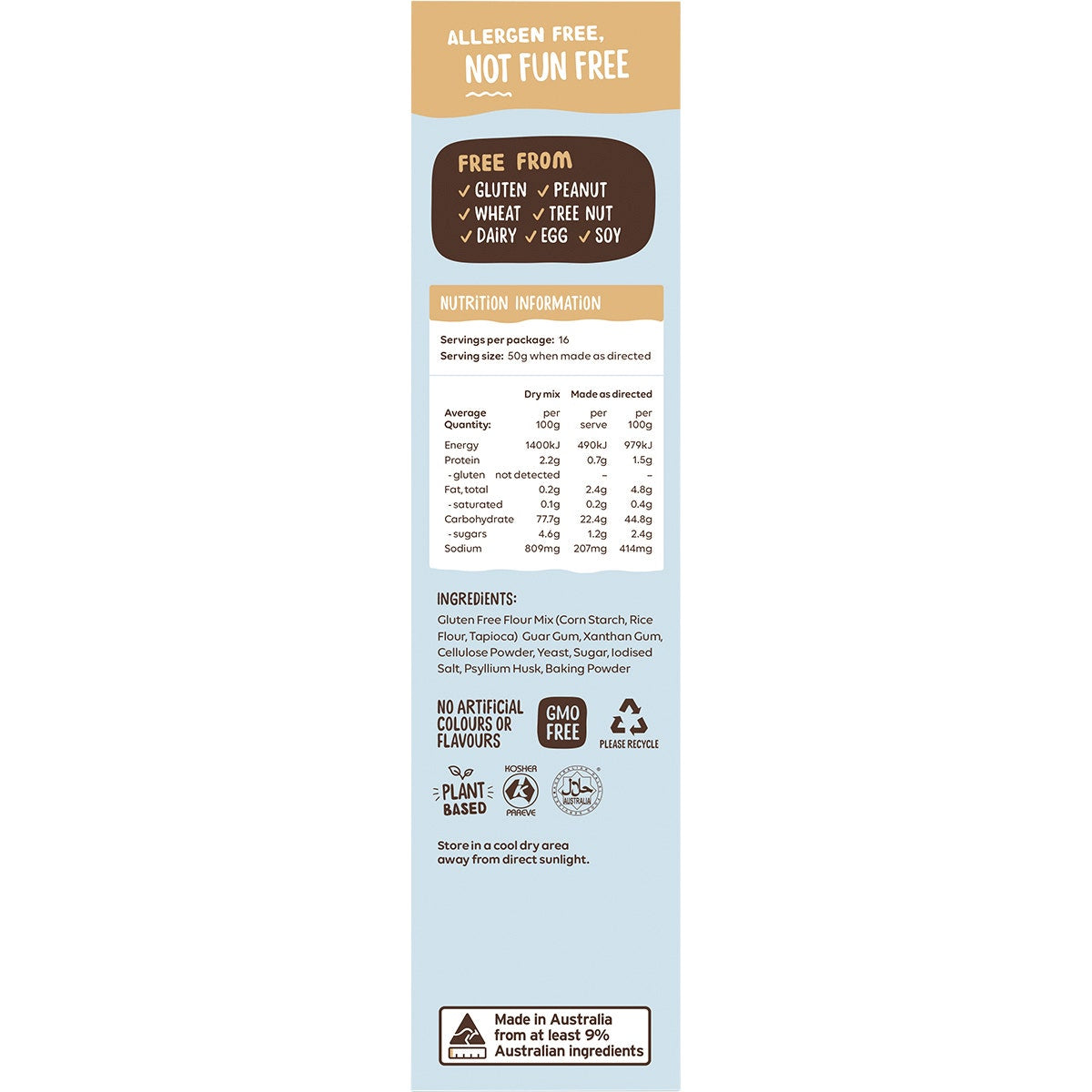 Well & Good Crusty Bread Mix 410g