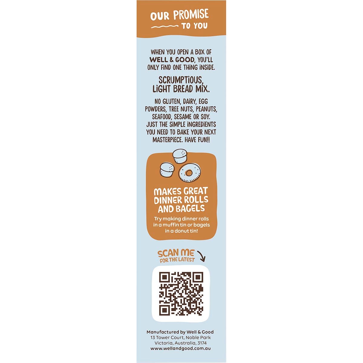 Well & Good Buckwheat & Chia Bread Mix 360g
