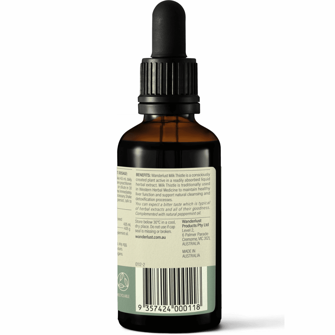 WANDERLUST MILK THISTLE Drops 90ML