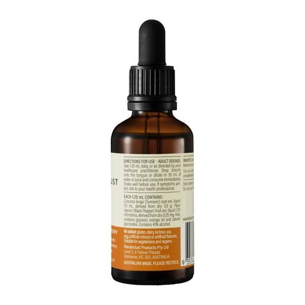 WANDERLUST TURMERIC DROPS 50ML