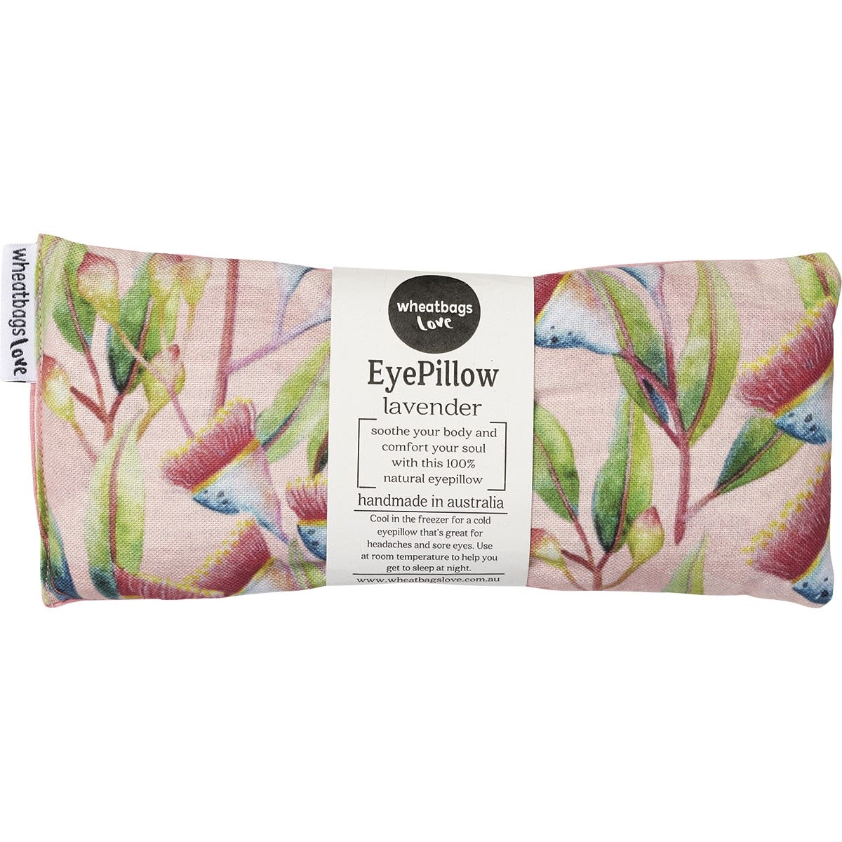 Wheatbags Love Eyepillow Gum Blossom Lavender Scented 1