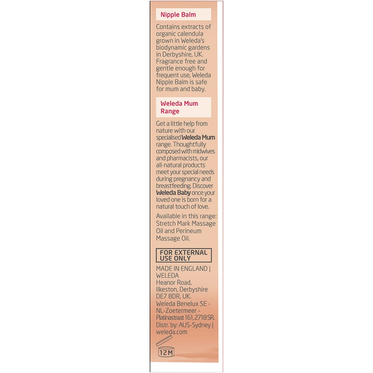 WELEDA Nipple Balm Mother 25g